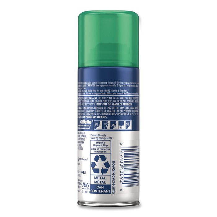 Soothing Shave Gel, 2.5 oz Can, 24/Carton