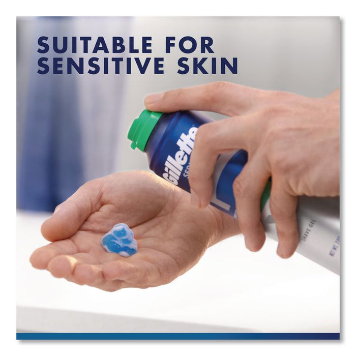 Soothing Shave Gel, 2.5 oz Can, 24/Carton