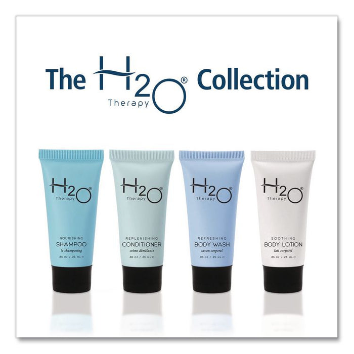 H2O Therapy Body Wash Single Use, White Tea and Lemongrass, 0.85 oz, 300/Carton