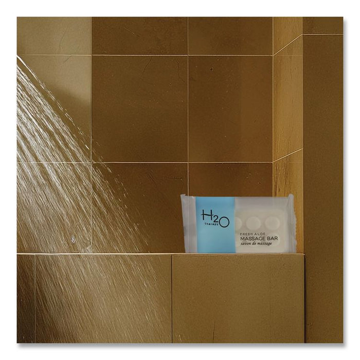 H2O Therapy Soaps, White Tea and Lemongrass Scent, 1.1 oz Bar, 400/Carton