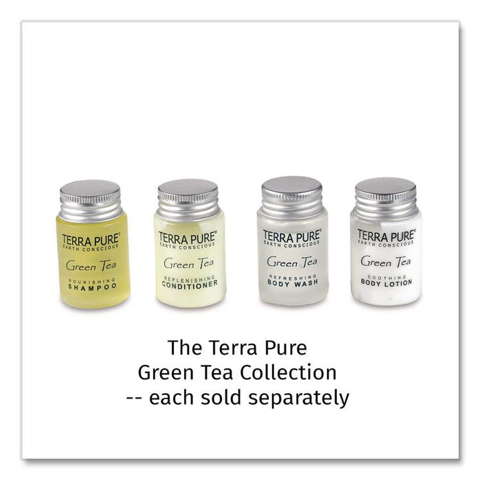 Terra Pure Body Wash Jam Jar, Green Tea Lemongrass, 1 oz Jar, 300/Carton