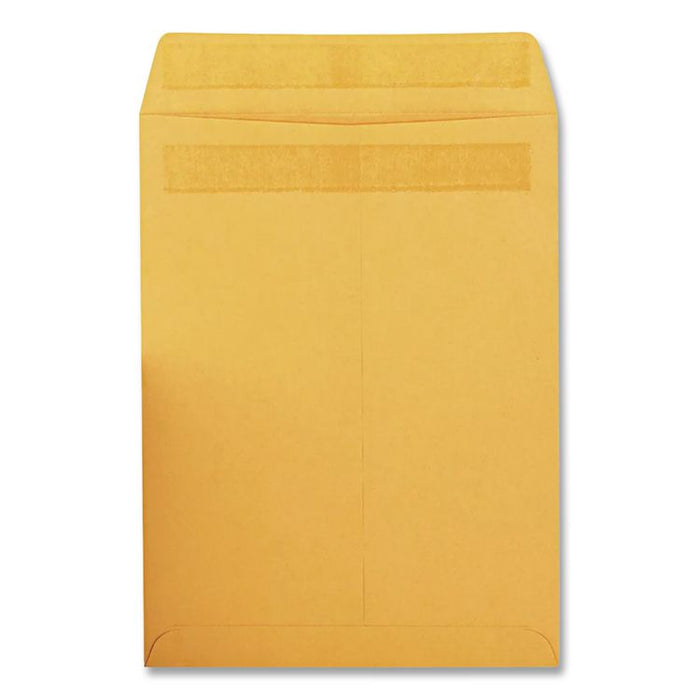 Redi-Seal Catalog Envelope, #13 1/2, Cheese Blade Flap, Redi-Seal Adhesive Closure, 10 x 13, Brown Kraft, 100/Box