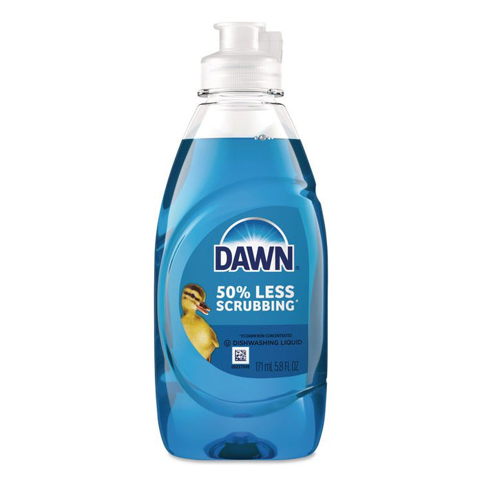 Ultra Liquid Dish Detergent, Dawn Original, 5.8 oz Bottle, 18/Carton