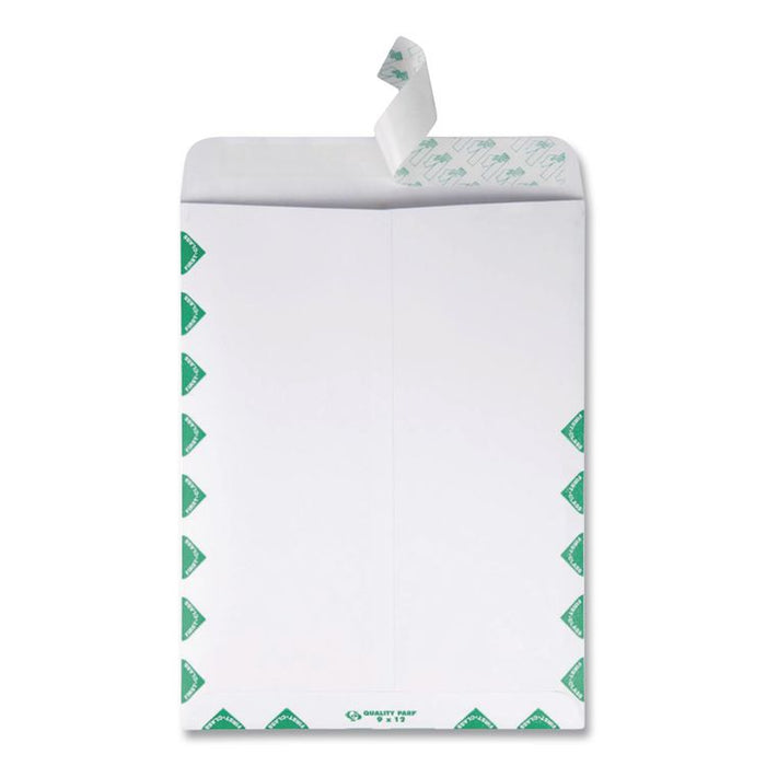 Lightweight 14 lb Tyvek Catalog Mailers, First Class, #12 1/2, Square Flap, Redi-Strip Closure, 9.5 x 12.5, White, 100/Box