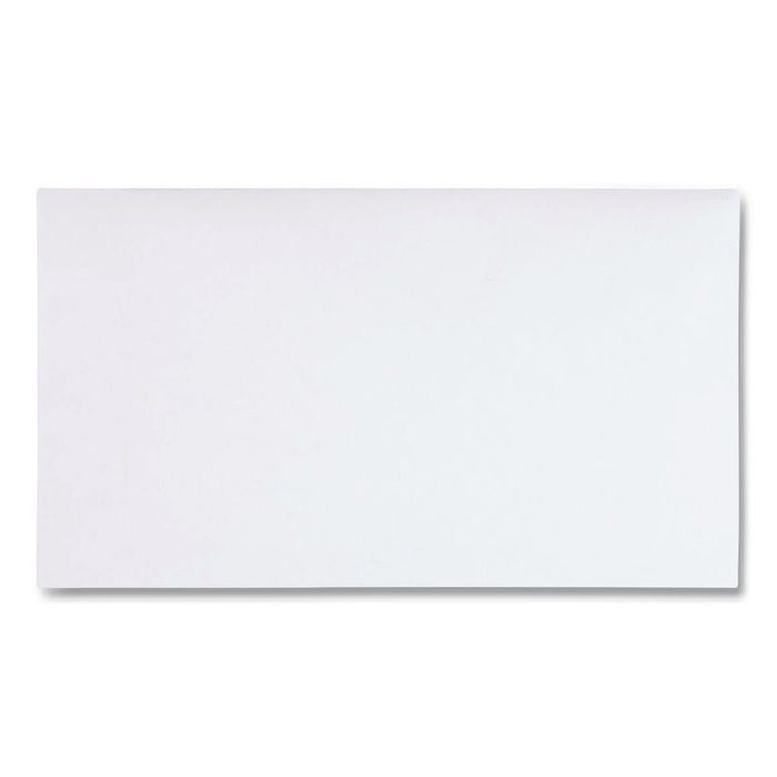 Business Envelope, #6 3/4, Commercial Flap, Side Seam, Gummed Closure, 24 lb Bond Weight Paper, 3.63 x 6.5, White, 500/Box