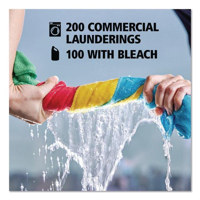 Microfiber Cleaning Cloths, 12 x 12, Blue, 24/Pack