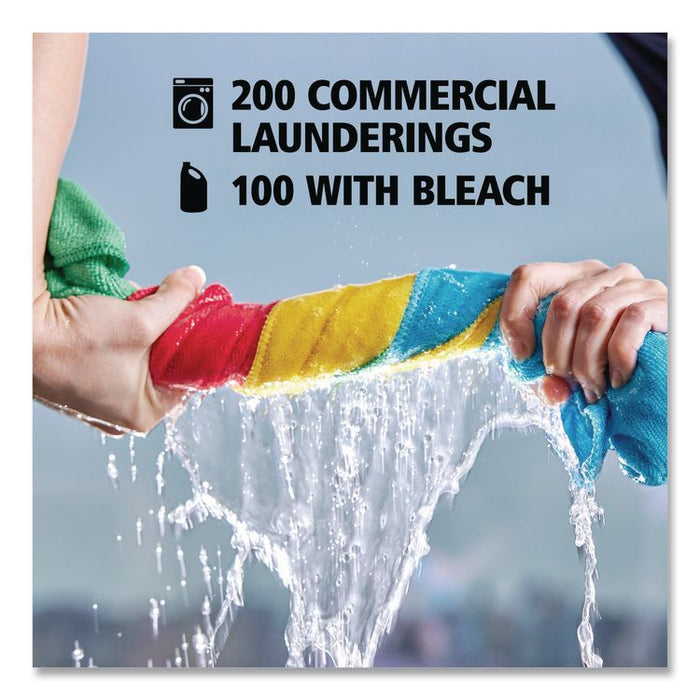Microfiber Cleaning Cloths, 16 x 16, Blue, 24/Pack