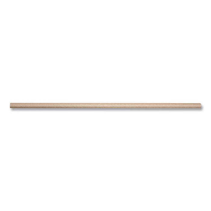 Sustainable Kraft Paper Straws, 8", 6,000/Carton