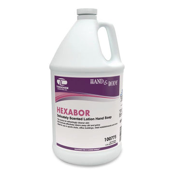 HEXABOR Delicately Scented Lotion Hand Soap, 1 gal Bottle, 4/Carton