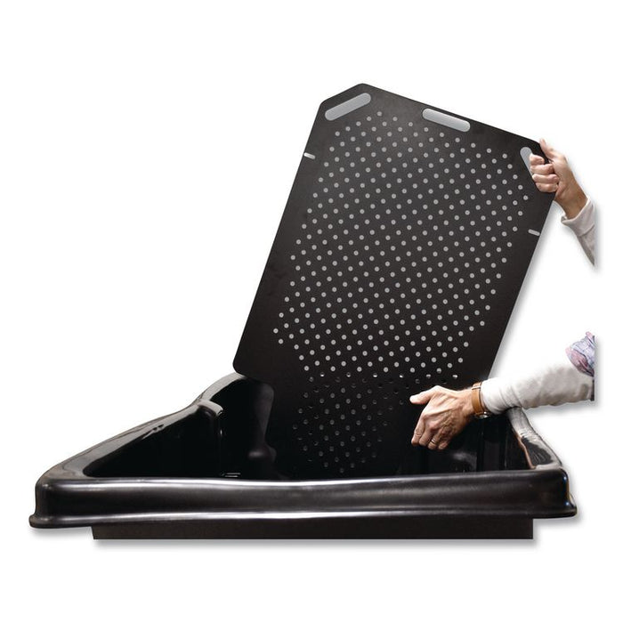 Divider for Standard Duty Tilt Truck, 28 x 2 x 40, Black