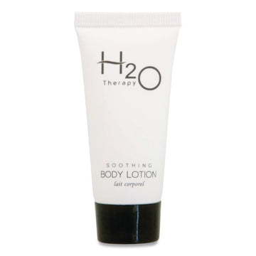 H2O Therapy Single Use Body Lotion, 0.85 oz Tube, White Tea and Lemongrass Scent, 300/Carton