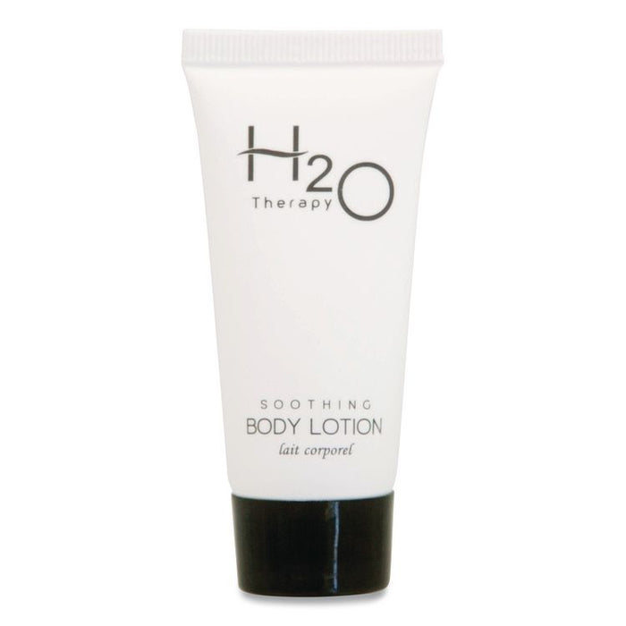 H2O Therapy Single Use Body Lotion, 0.85 oz Tube, White Tea and Lemongrass Scent, 300/Carton