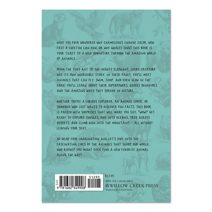 Animal Facts for Kids Softcover Book, Paperback, 112 Pages