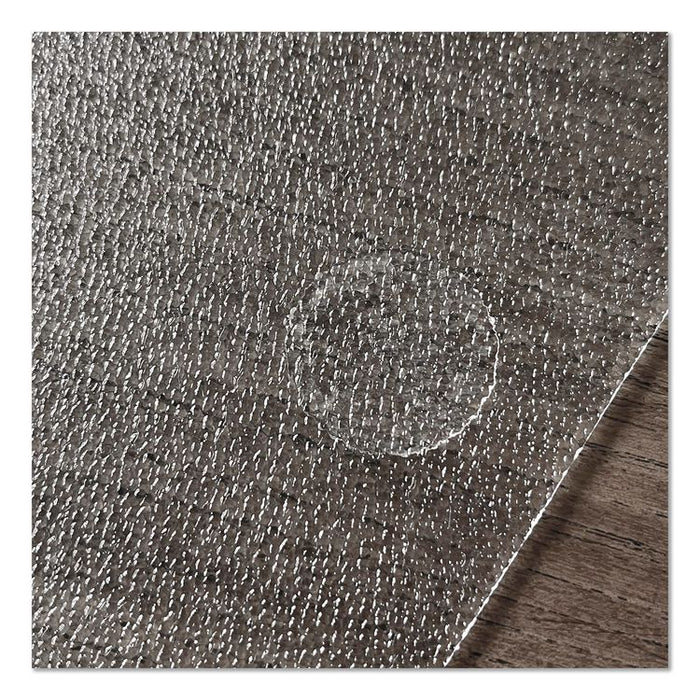 Unomat Anti-Slip Polycarbonate Chair Mat for Hard Floors and Carpet Tiles, Rectangular, Straight Edges, 60" x 48", Clear