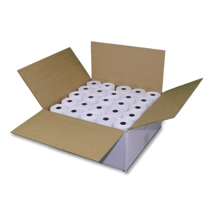 Phenol-Free Thermal POS Paper Rolls, 2.25" x 50 ft, White, 50 Rolls/Carton