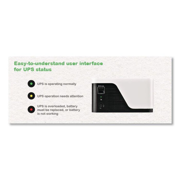 Back-UPS BE1050G3 Battery Backup System, 8 Outlets, 1,050 VA, 490 J