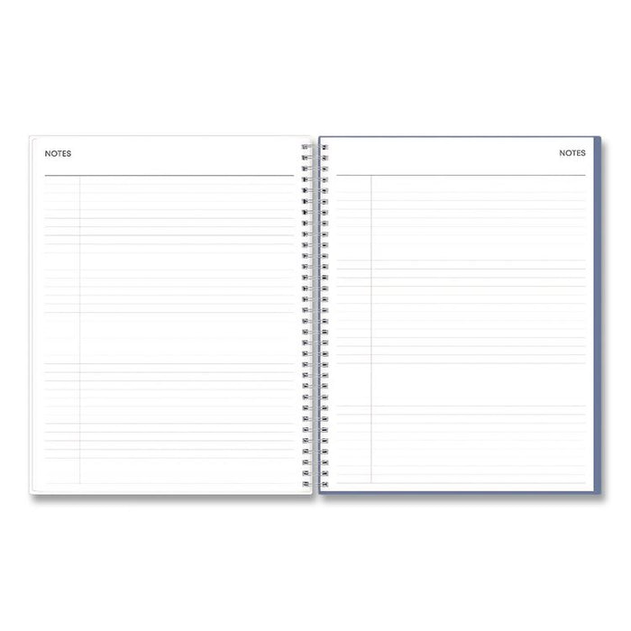 Tanya Blue Academic Year Daily Planner, Abstract Artwork, 11 x 8.5, Multicolor Cover, Supports Four Academic Years: 2025-2028