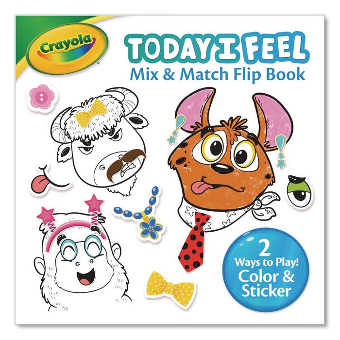 Today I Feel Animal Coloring Book, Ages 3 and Up, 30 Pages