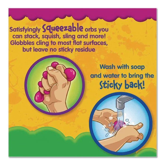 Globbles Squish Toys, Ages 4 and Up, Assorted Colors, 16/Pack