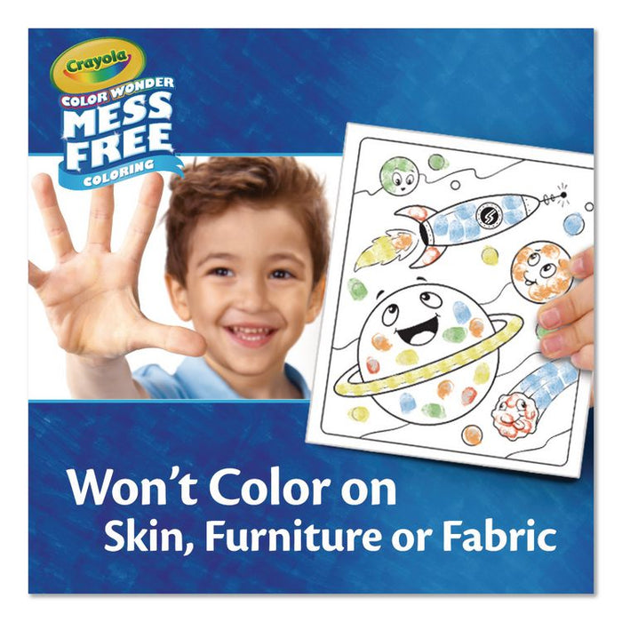 Color Wonder Mess Free Coloring Fingerprint Activity Book, Ages 3 and Up, 27 Pages