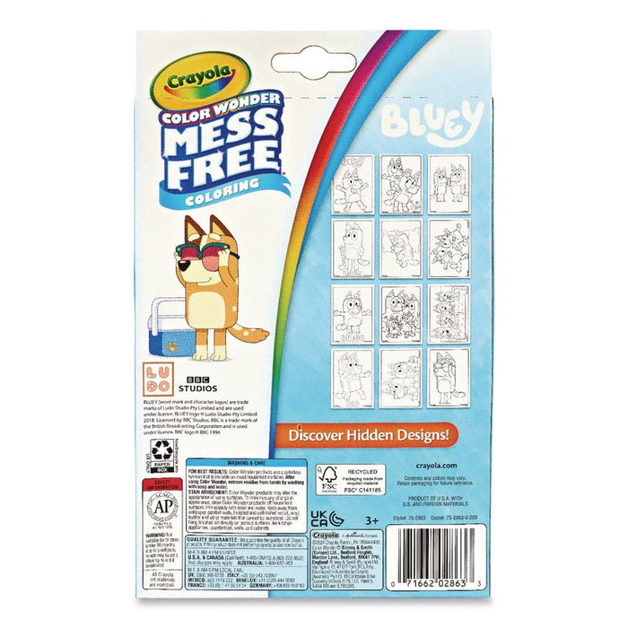 Color Wonder Bluey Mini Box Set, Ages 3 and Up, 12 Pages
