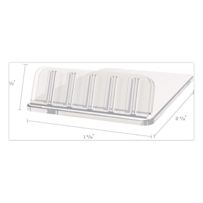 Tabletop Card Holder, Clear