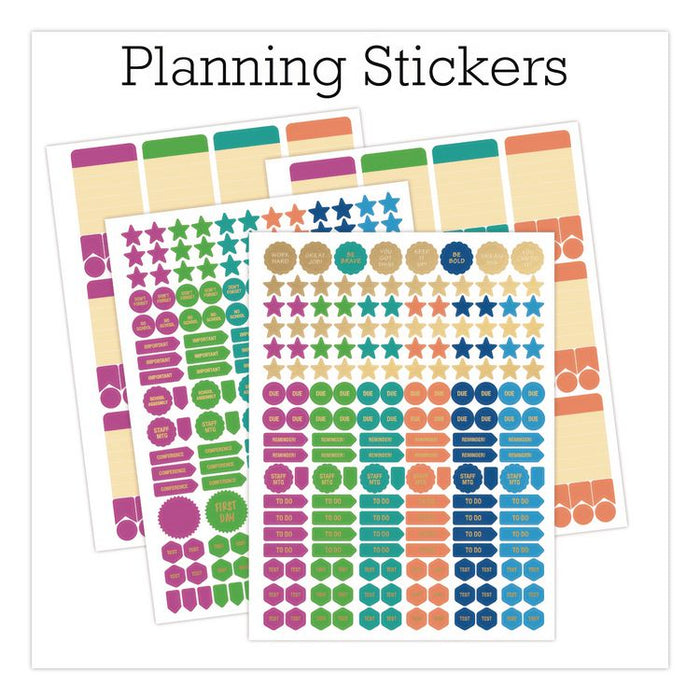 Deluxe Seasons Tree Weekly/Monthly Lesson Planner, 7 Classes, Multicolor Cover, 11 x 8.5, 13-Month: Aug 2025 to Aug 2026