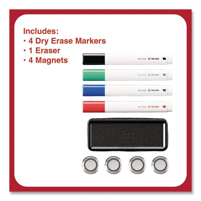 Magnetic Steel Mobile Dry Erase Board, 60 x 40, White Surface, Silver Aluminum Frame