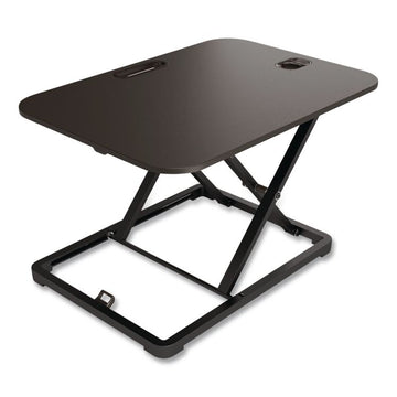 FlexFit Manual Adjustable Laptop Riser, 26.7 x 18.8 x 1.7 to 15.9, Black, Supports 26.7 lbs