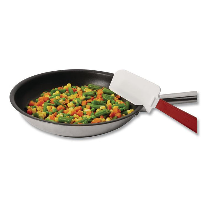 High-Heat Cook's Scraper, Plastic, 9.5", Red/White