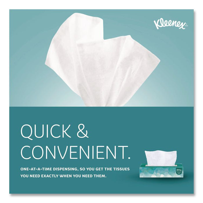 White Facial Tissue for Business, Pop-Up Box, 2-Ply, 90 Sheets/Box