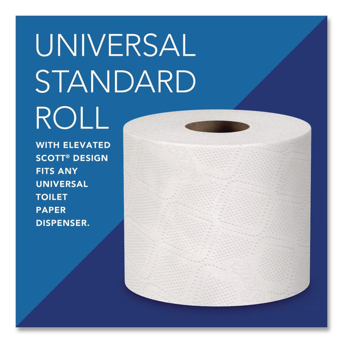 Essential Standard Roll Bathroom Tissue for Business, Septic Safe, 2-Ply, White, 550 Sheets/Roll