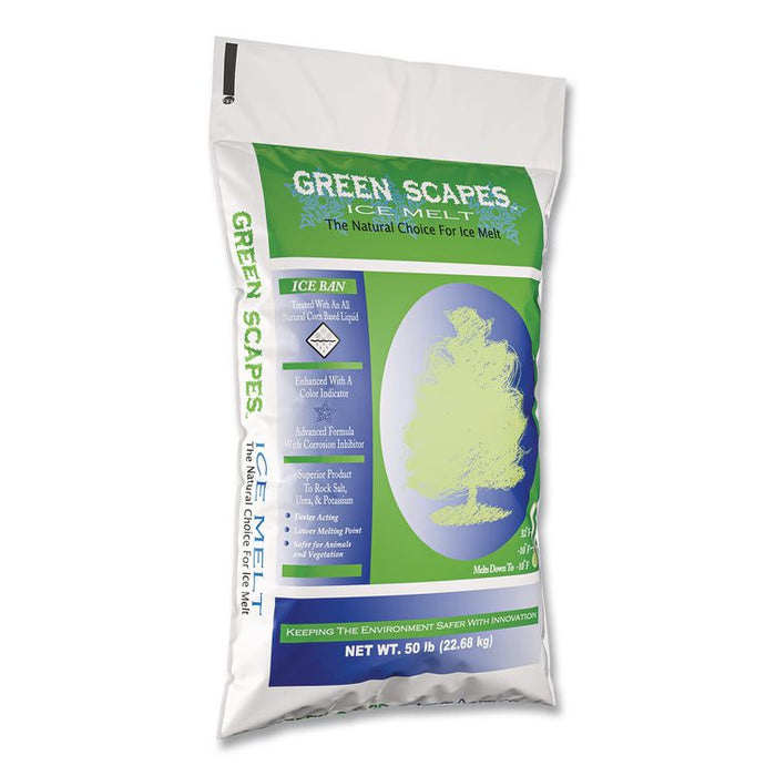 Green Scapes Ice Melt, 50 lbs Bag, 50/Pallet