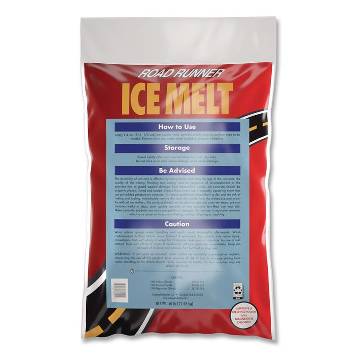 Road Runner Ice Melt, 50 lbs Bag