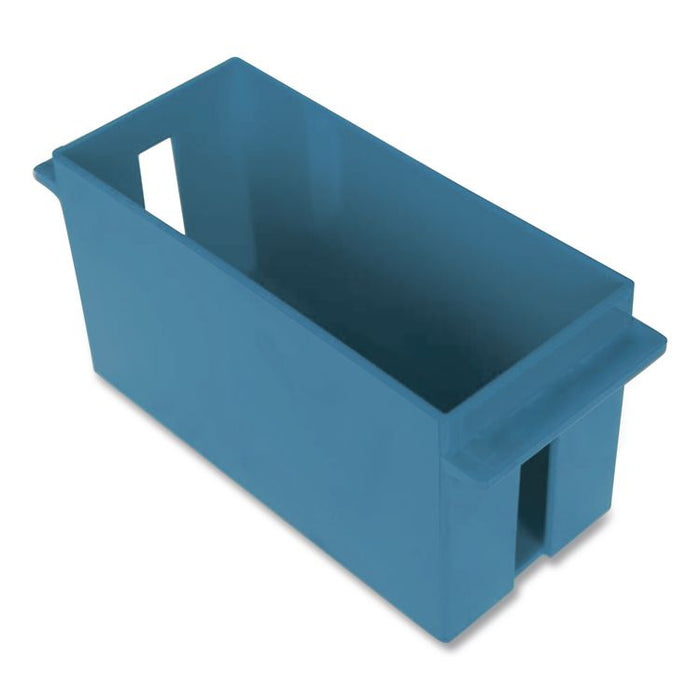 Extra-Capacity Coin Tray, Accommodates $100 in Nickels, 10.5" x 4.75" x 5", Blue