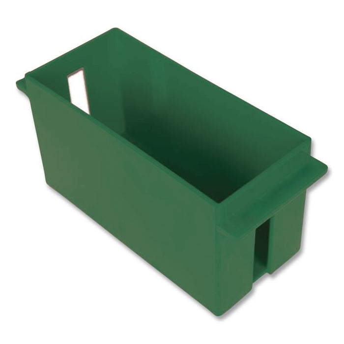 Extra-Capacity Coin Tray, Accommodates $200 in Dimes, 10.5" x 4.75" x 5", Green