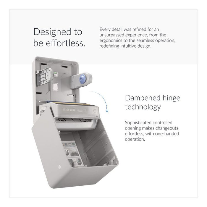 ICON Faceplate for Automatic Roll Towel Dispenser, 14.06" x 0.05" x 12", Stainless Steel