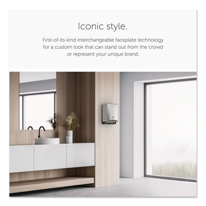 ICON Faceplate for Automatic Roll Towel Dispenser, 14.06" x 0.05" x 12", Stainless Steel