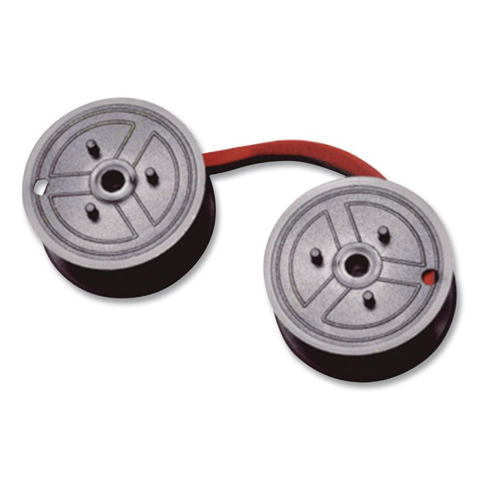 E3027 Calculator Ribbon, Black/Red, 12/Box