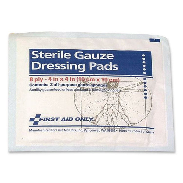 Sterile Gauze Pads, 4 x 4, 50/Box
