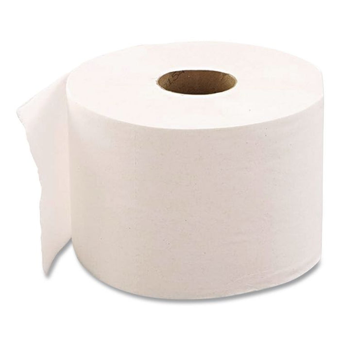 Heavenly Choice One-Ply Jumbo Bathroom Tissue, Septic Safe, 3.4" x 2,000 ft, White, 12 Rolls/Carton