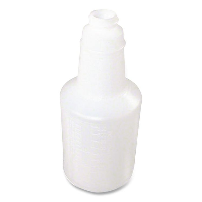 Plastic Bottles with Graduations, 32 oz, Natural