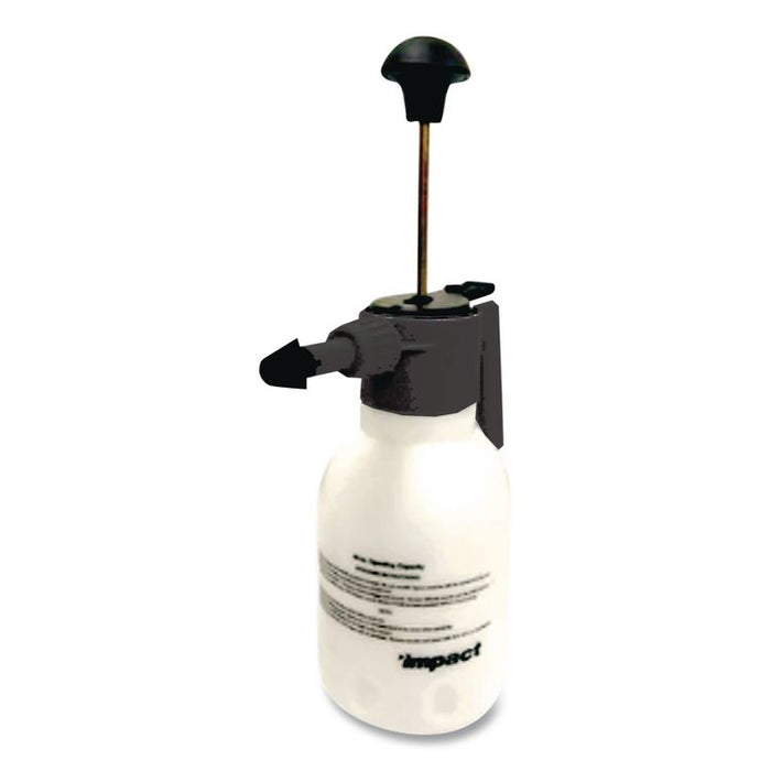 Pump-Up Sprayer/Foamer, 64 oz, Translucent White/Black