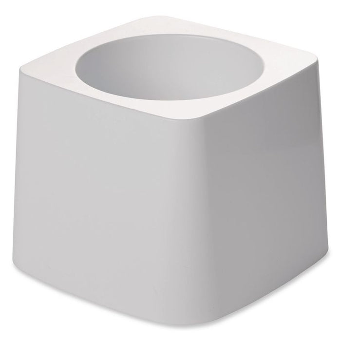 Commercial-Grade Toilet Bowl Brush Holder, White