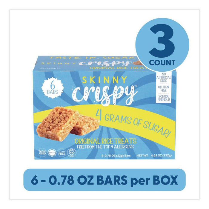Crispy Treat, Vanilla, 0.78 oz Bars, 5 Bars/Pack, 3 Packs/Carton