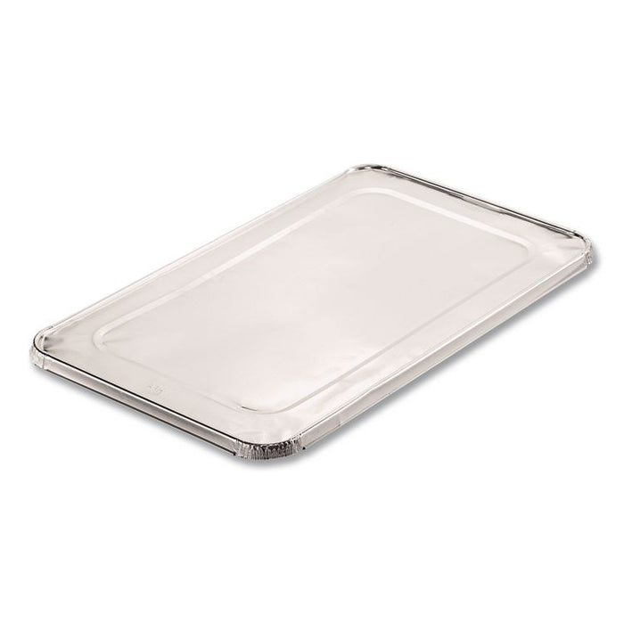 Steam Pan Foil Lids, Fits Full-Size Pan, 40 Gauge, 12.88 x 20.81, 50/Carton