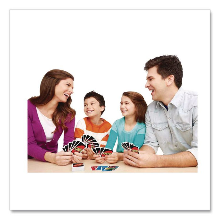 UNO Card Game, 2 to 10 Players, Ages 7 and Up, 108 Pieces