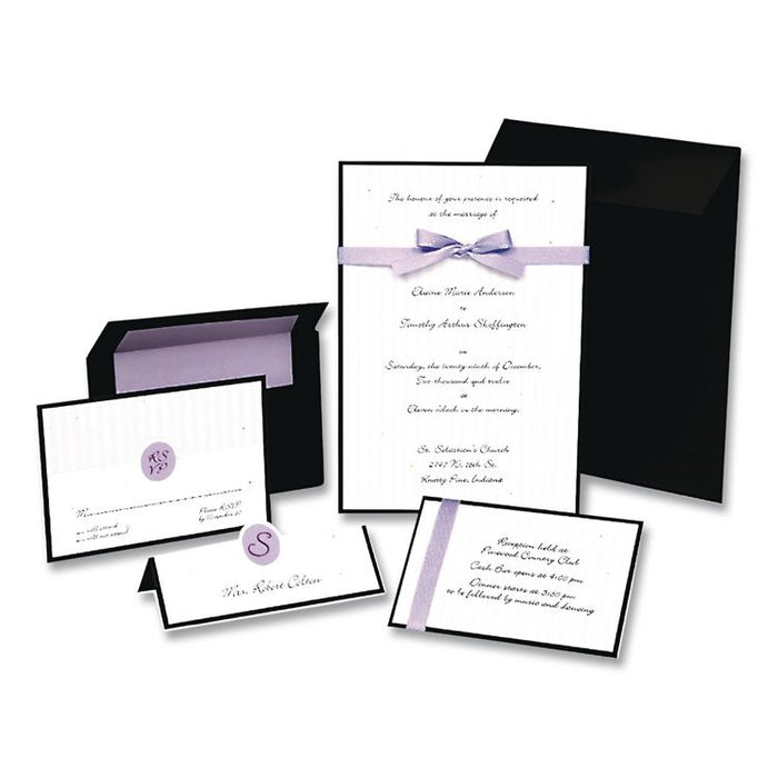 Creative Collection Premium Cardstock, 65 lb Cover Weight, 8.5 x 11, Black, 50/Pack