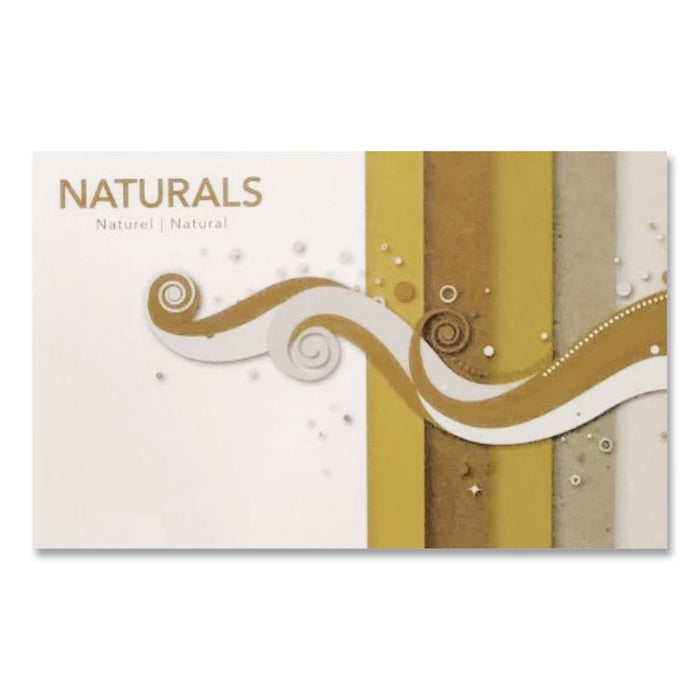 Creative Collection Premium Cardstock, 65 lb Cover Weight, 8.5 x 11, Assorted Naturals, 50/Pack