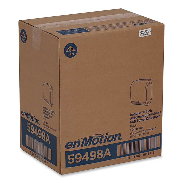 enMotion Impulse Automated Touchless Towel Dispenser, 13.8 x 12.7, 8.58, Black